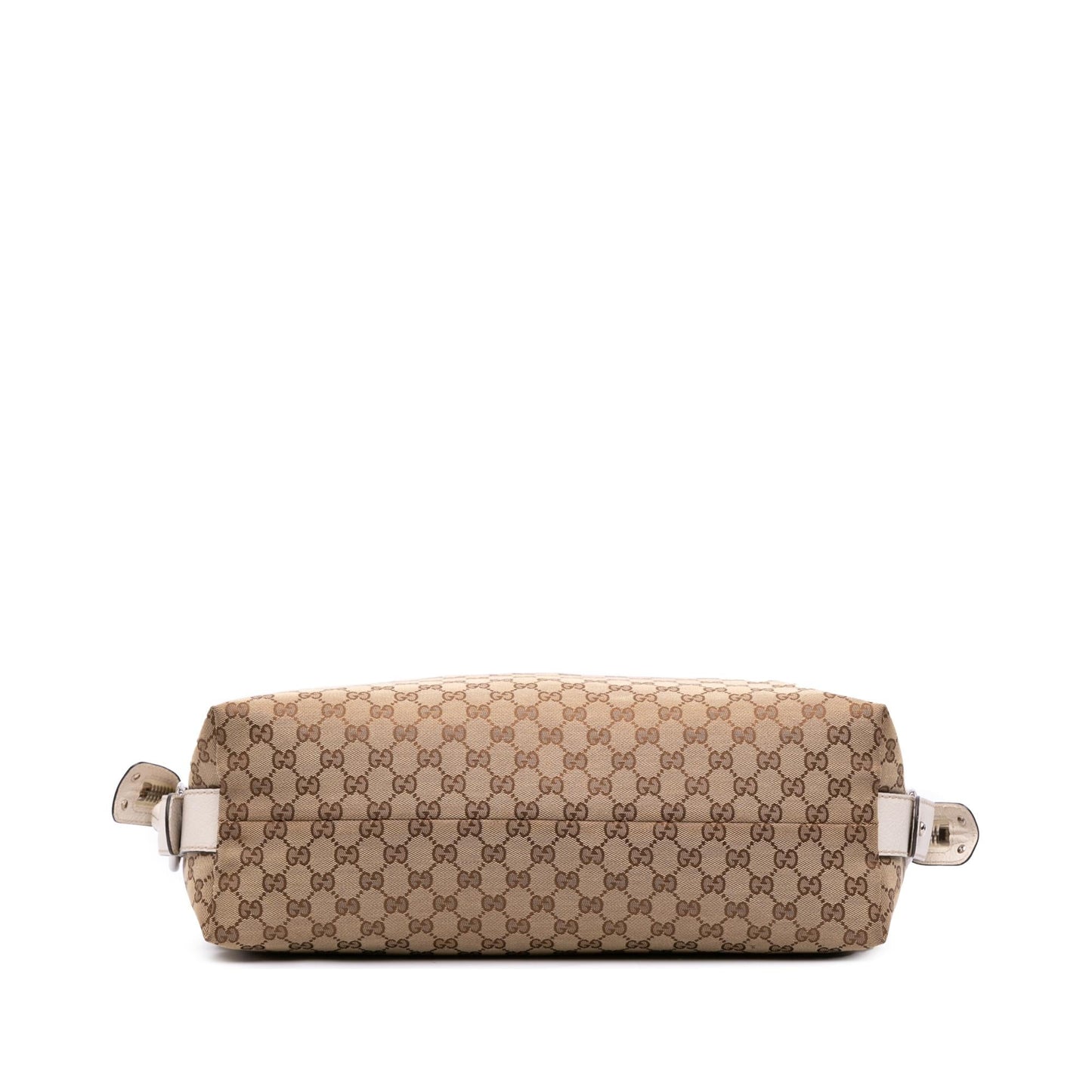 Gucci Medium GG Canvas Bamboo Bar Tote