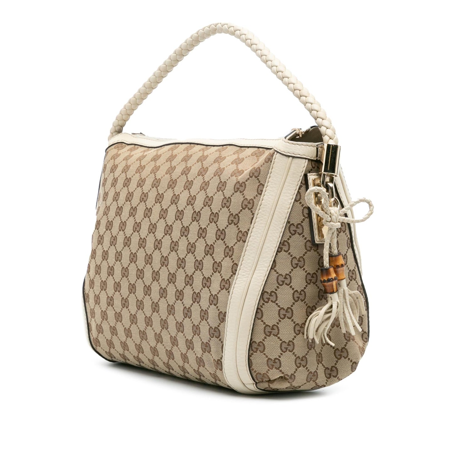 Gucci Medium GG Canvas Bella Shoulder Bag