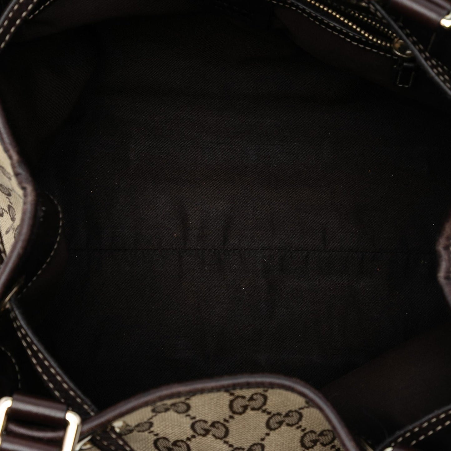Gucci Medium GG Canvas Braided Peggy Tote