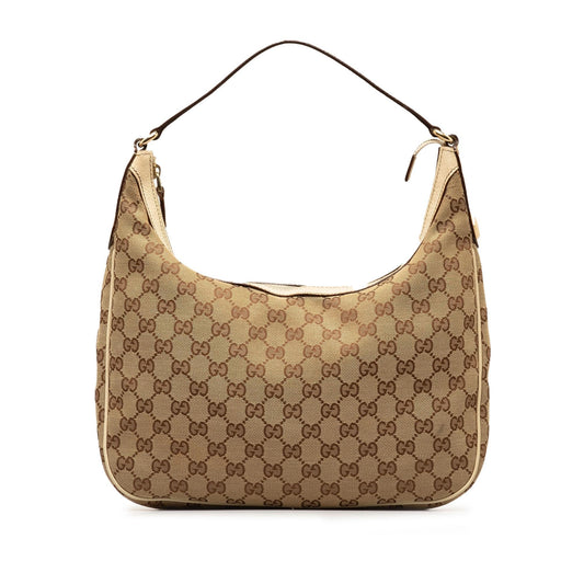 Gucci Medium GG Canvas Charmy Hobo (SHG-ZQzwN6)