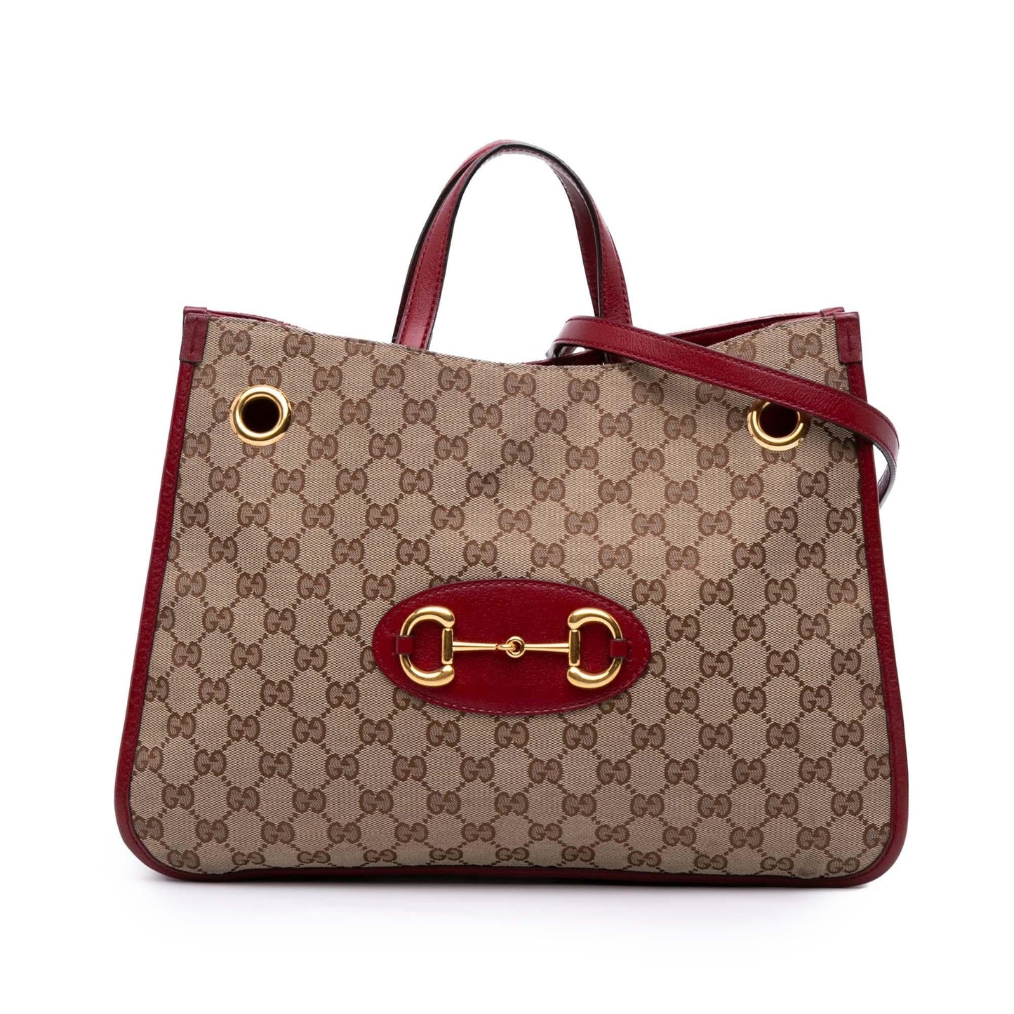 Gucci Medium GG Canvas Horsebit 1955 Chain Tote