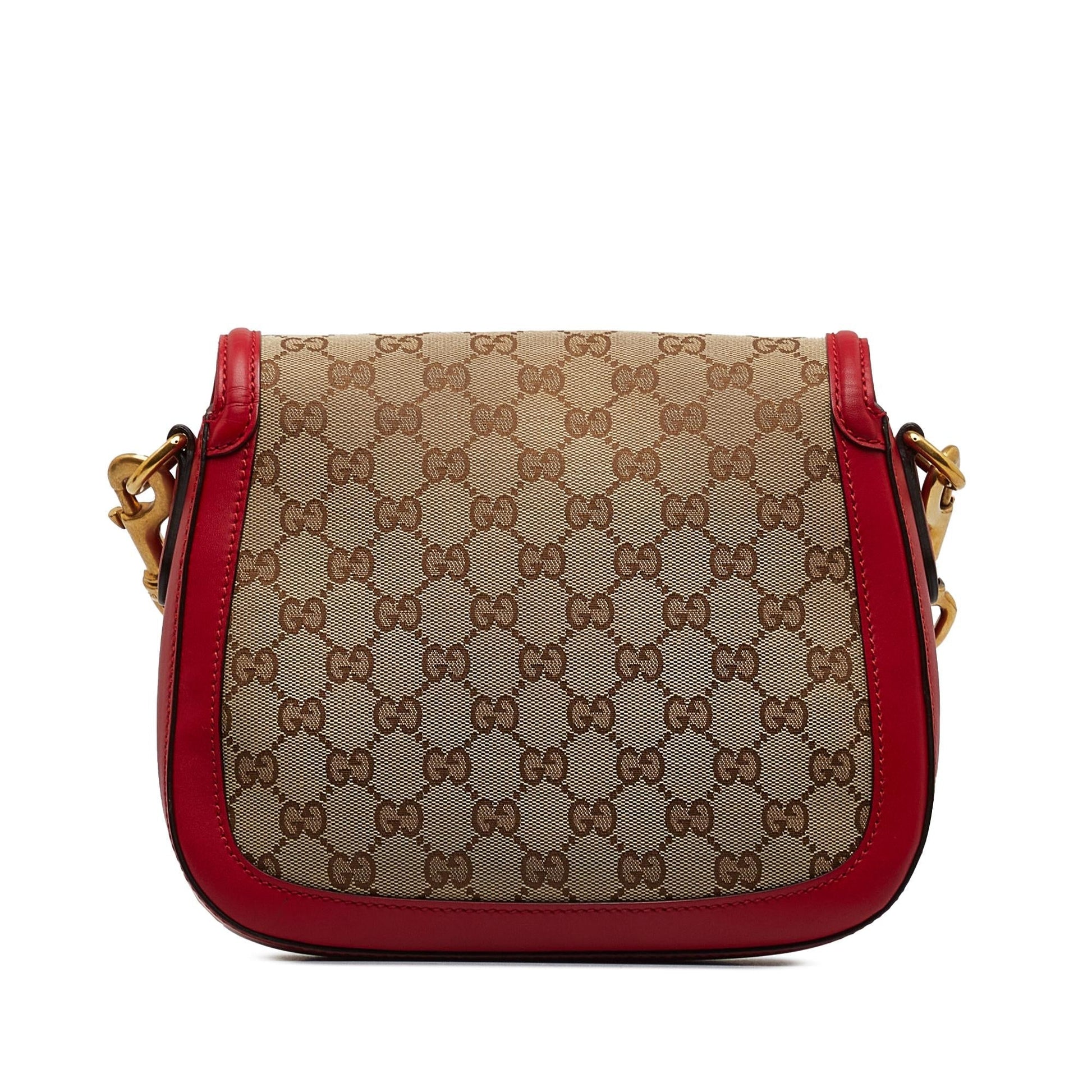 Gucci Medium GG Canvas Lady Web Crossbody Bag (SHG-hrPCbV)
