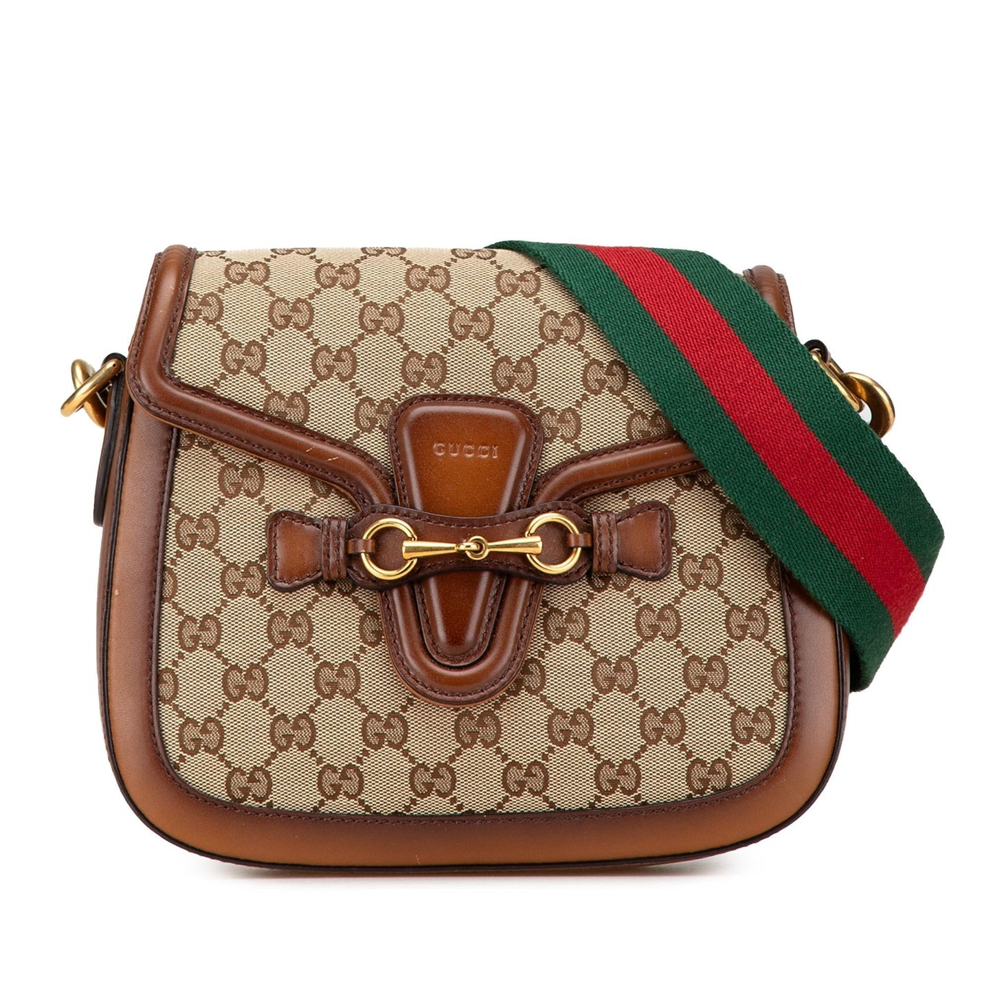 Gucci Medium GG Canvas Web Crossbody