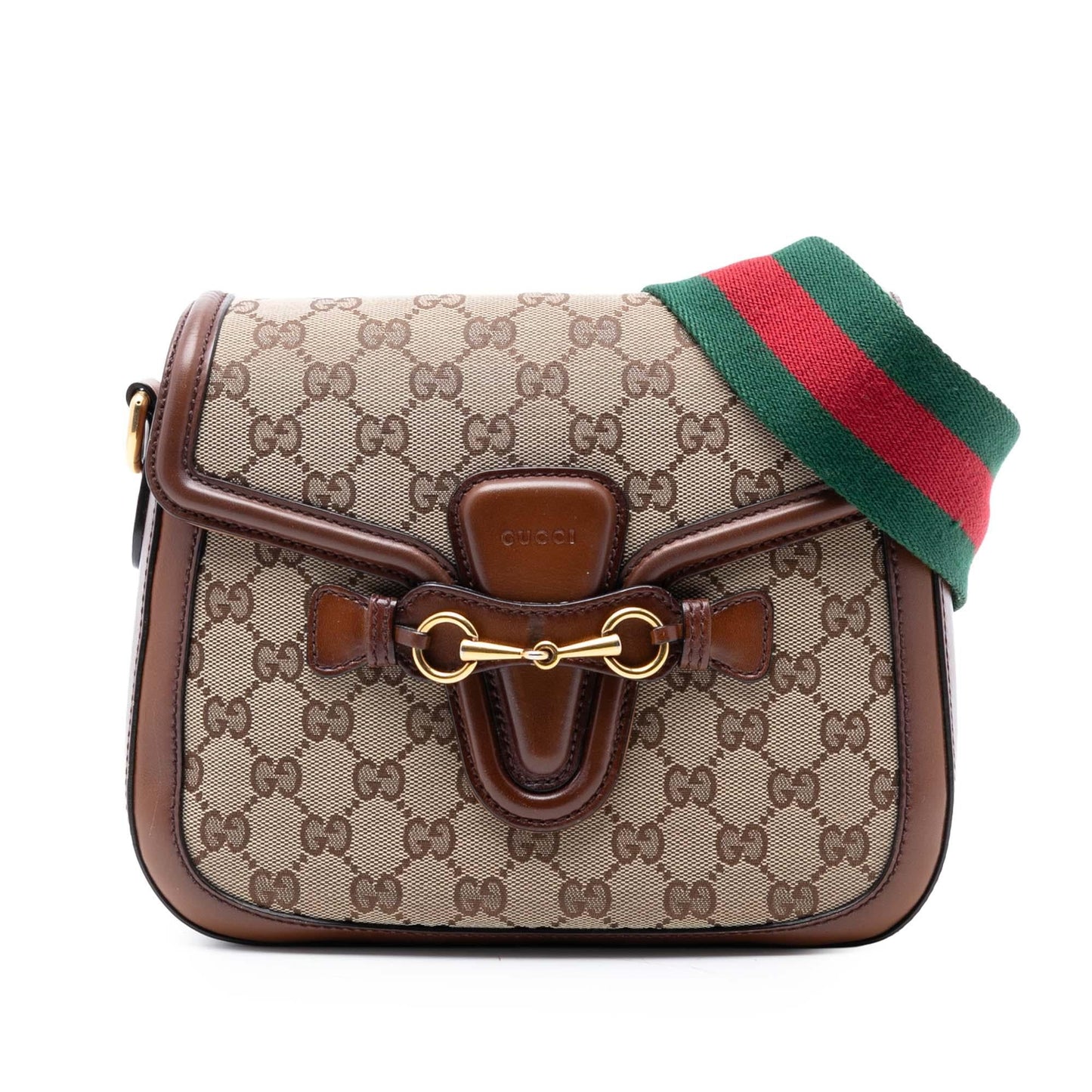 Gucci Medium GG Canvas Web Crossbody