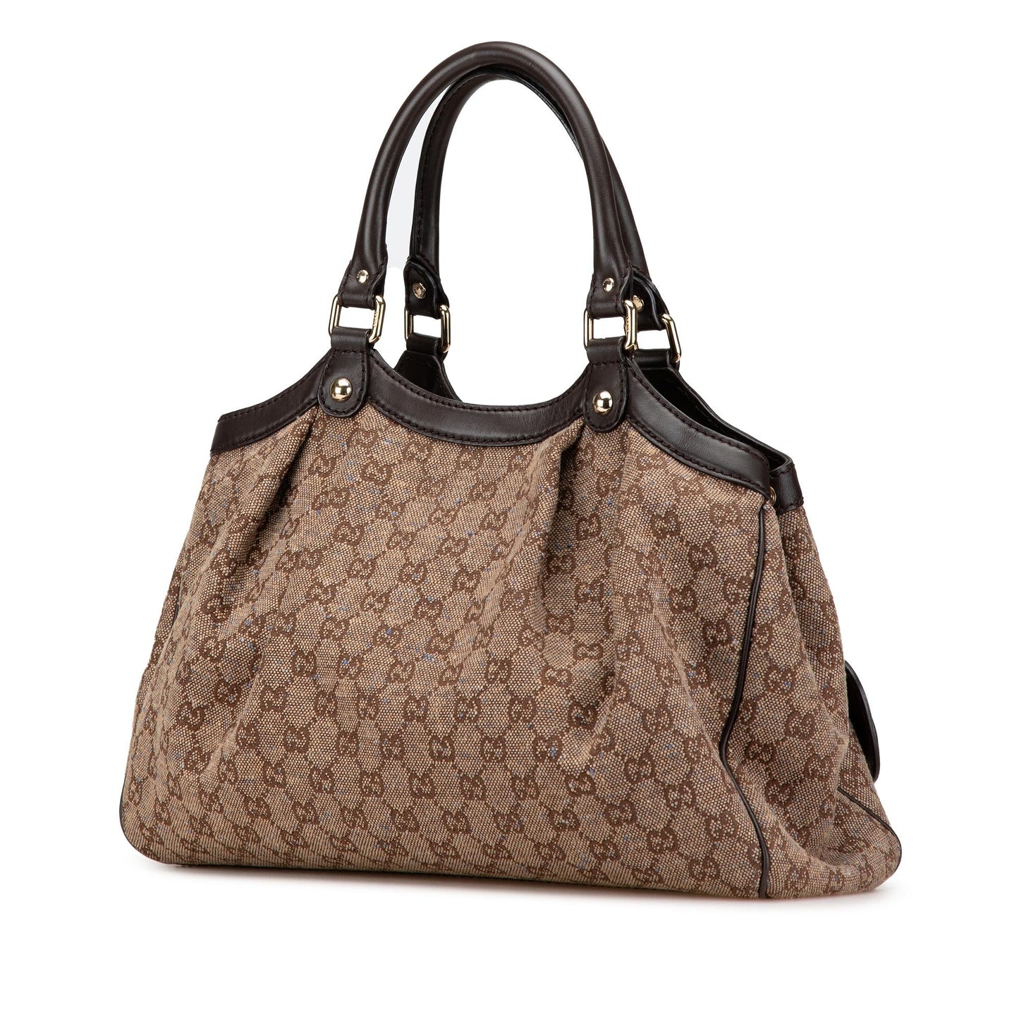 Gucci Medium GG Canvas Sukey Tote