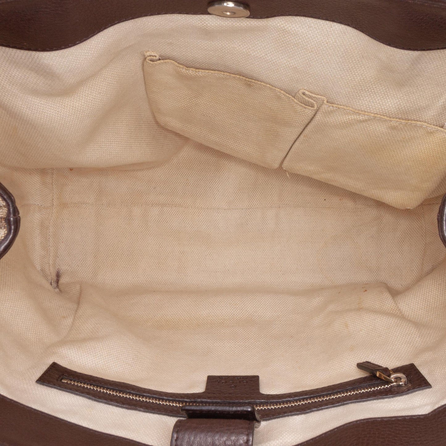 Gucci Medium GG Canvas Web Dressage Tote