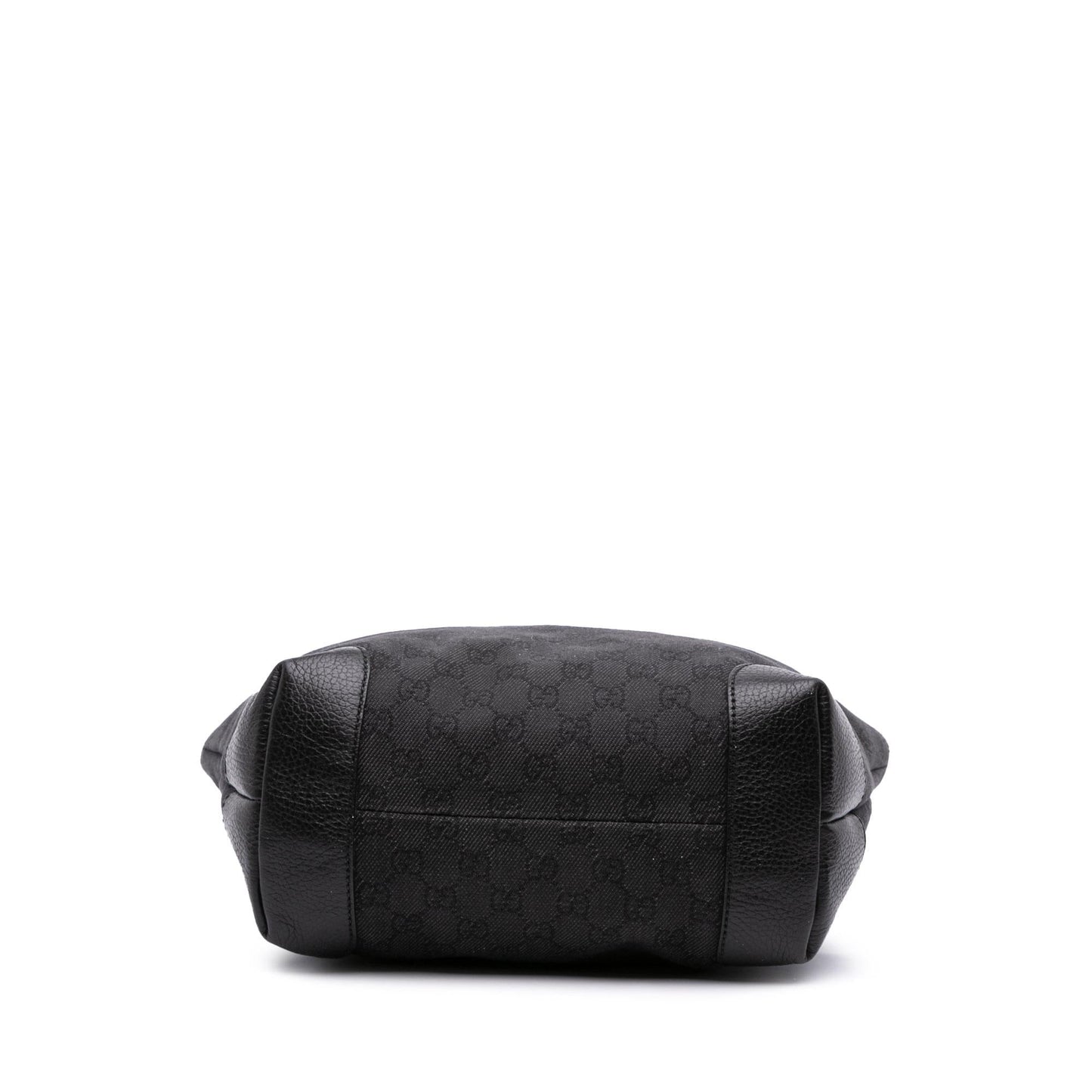 Gucci Medium GG Denim Charm Tote