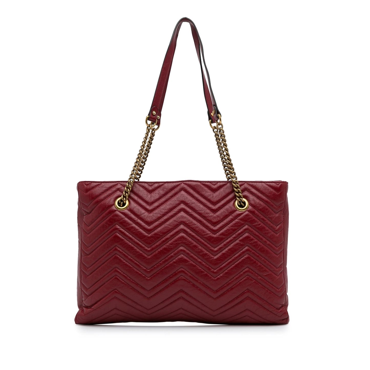 Gucci Medium GG Marmont Slim Matelasse Tote (SHG-DJstM9)