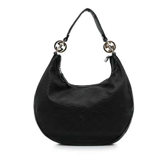 Gucci Medium GG Signature Twins Hobo (SHG-RmbMFm)
