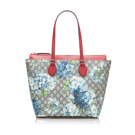 Gucci Medium GG Supreme Blooms Tote (SHG-)
