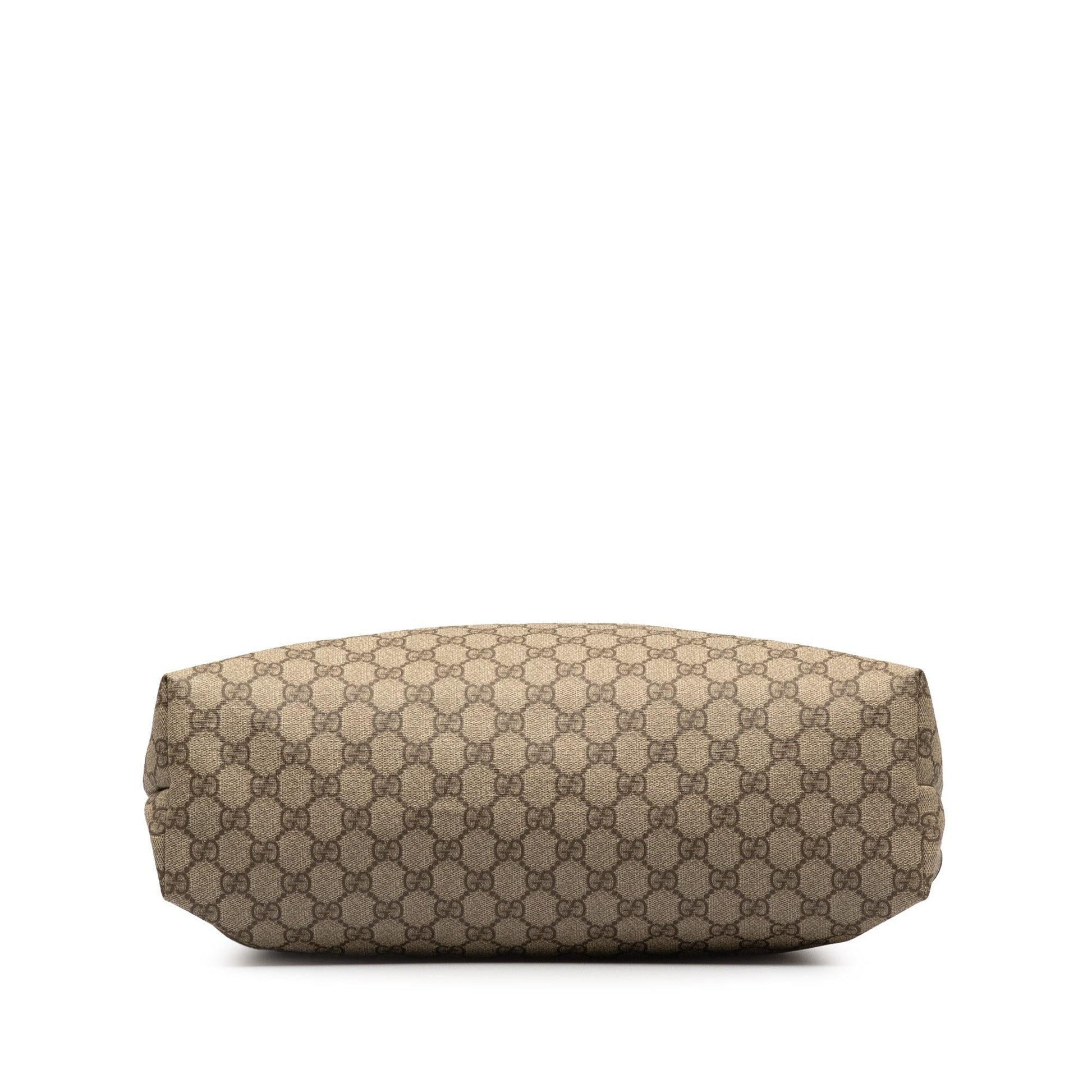 Gucci Medium GG Supreme Web Loop Tote Bag (SHG-Ew9uNi)