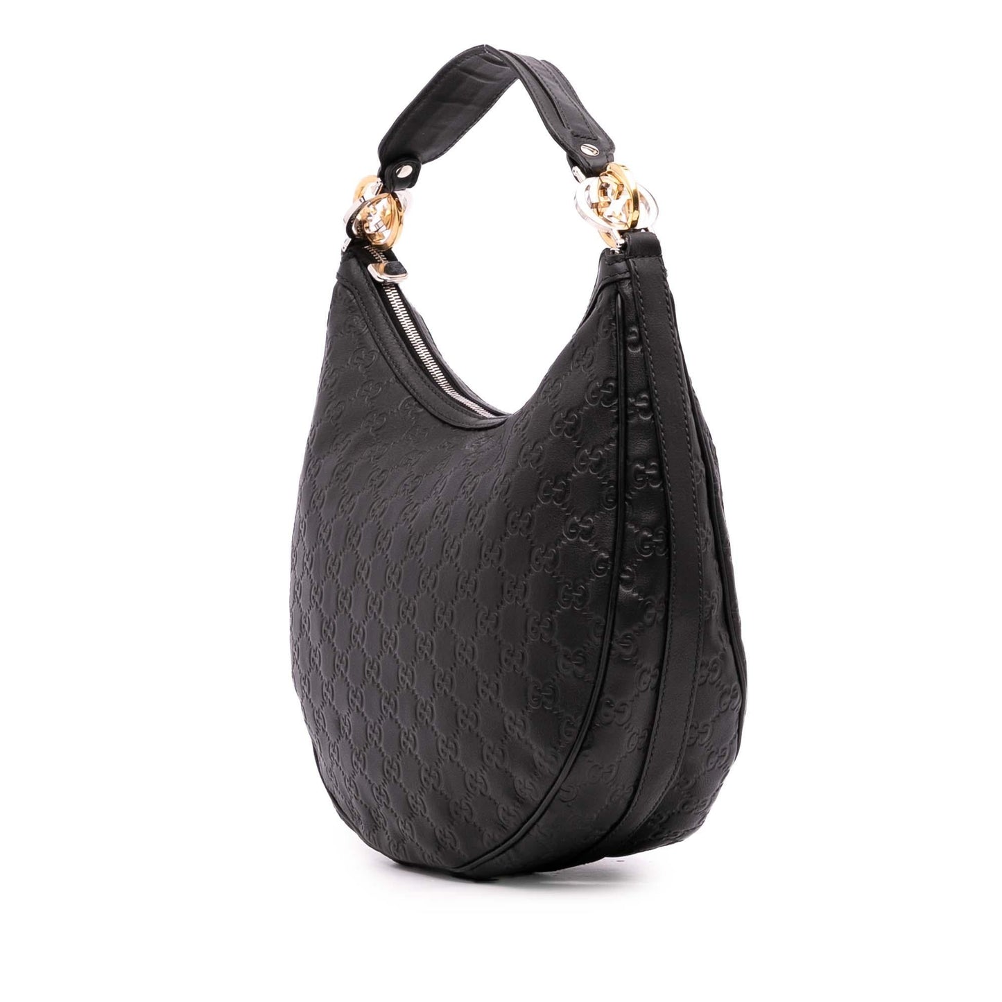 Gucci Medium Guccissima Twins Hobo