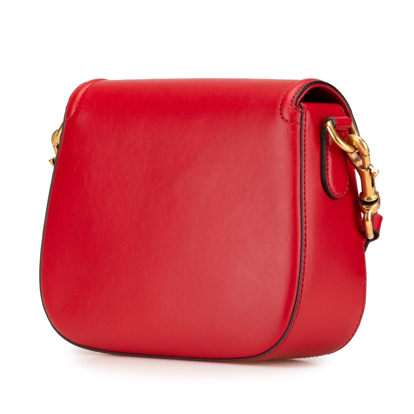 Gucci Medium Leather Web Crossbody