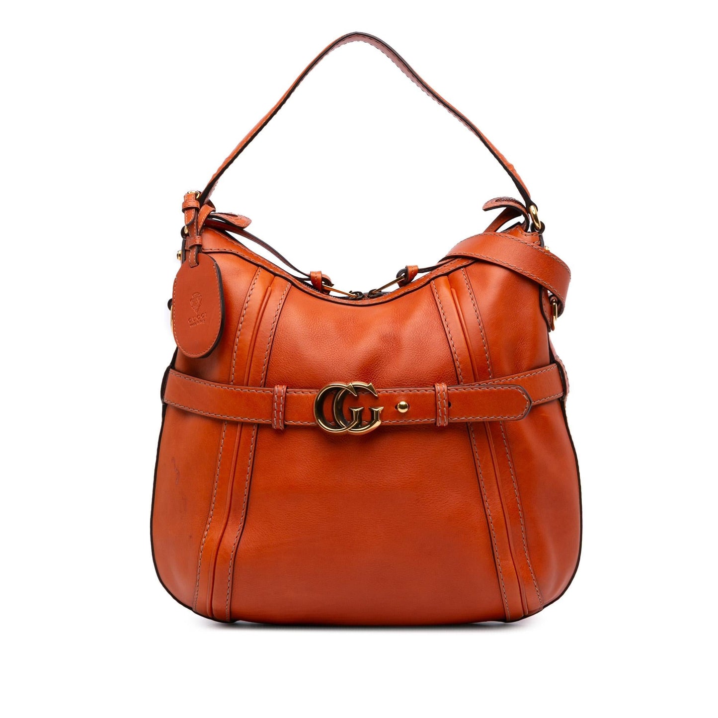 Gucci Medium Leather Running Satchel