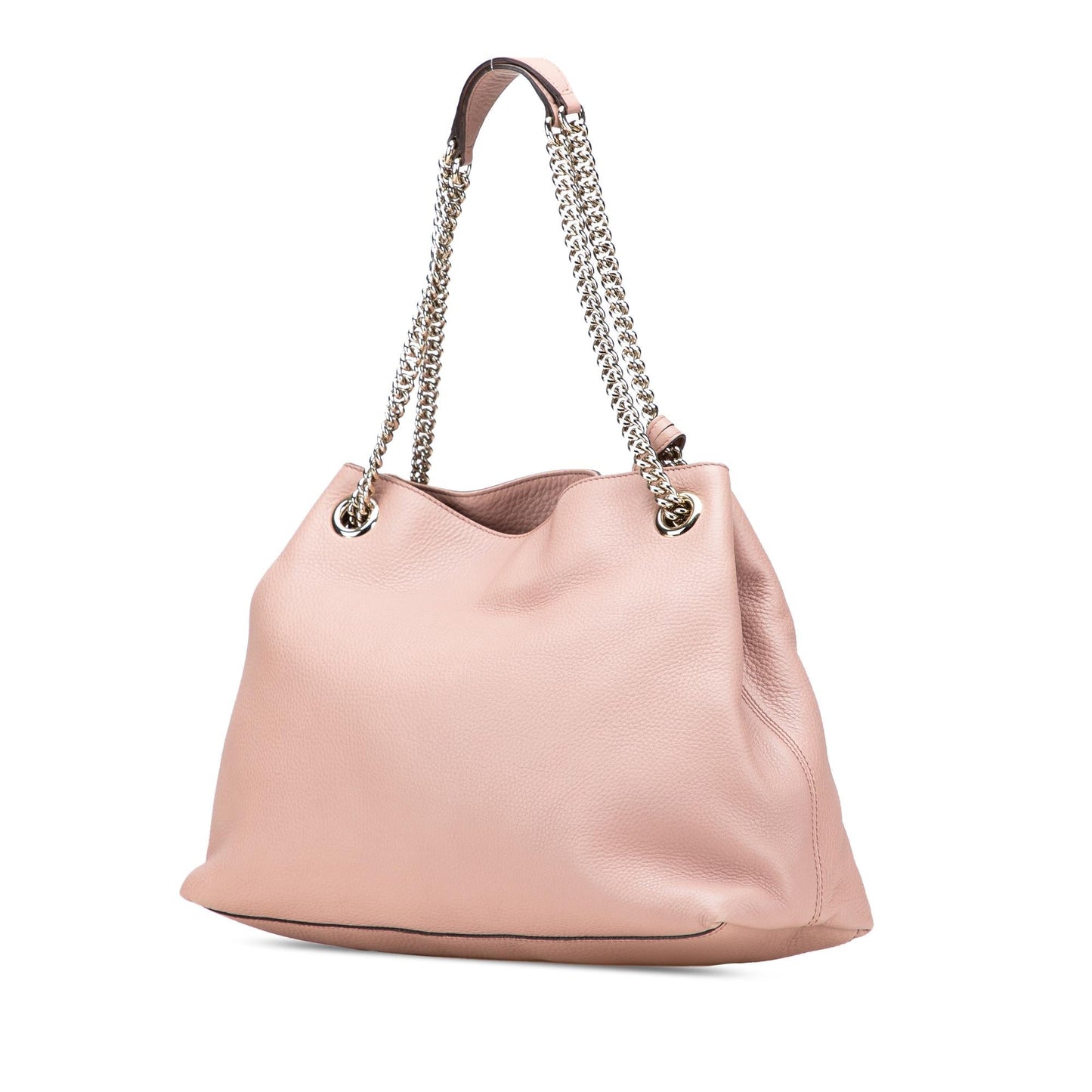 Gucci Medium Leather Soho Chain Tote