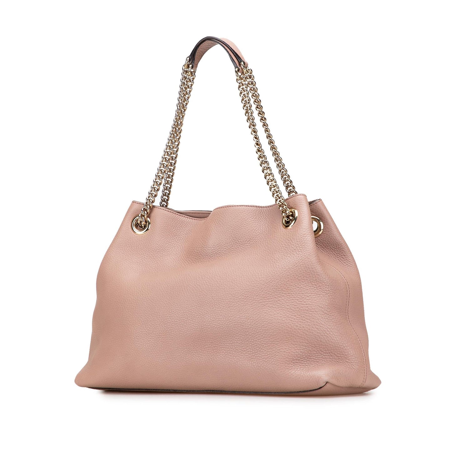 Gucci Medium Leather Soho Chain Tote