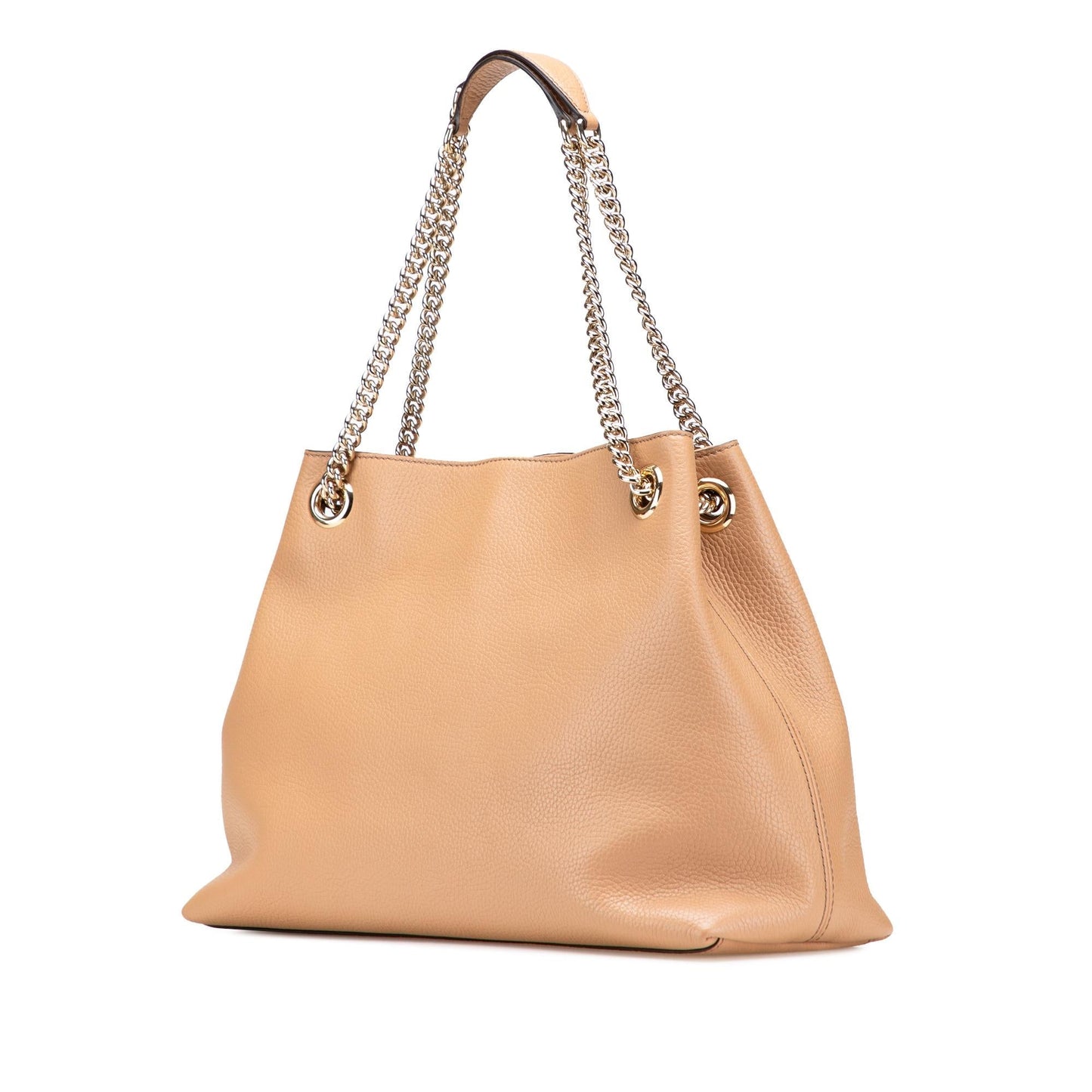 Gucci Medium Leather Soho Chain Tote