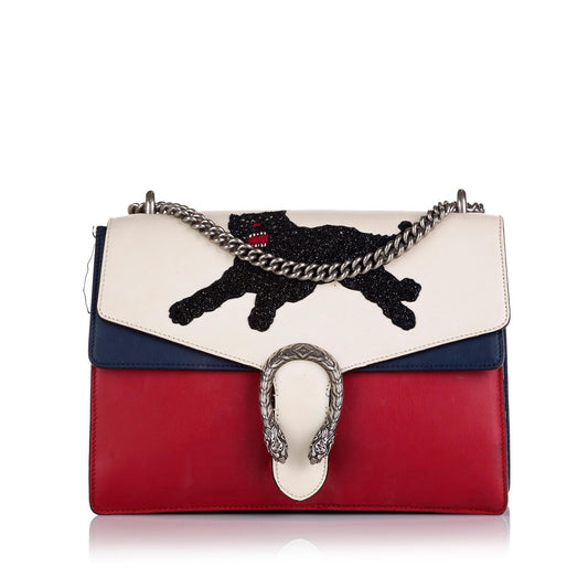 Gucci Medium Panther Dionysus Shoulder Bag (SHG-36140)