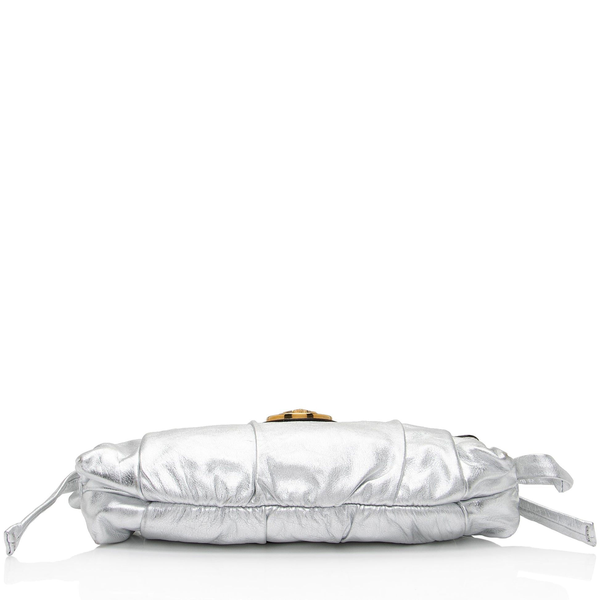 Gucci Metallic Leather Hysteria Small Clutch (SHF-hs8Ncf)