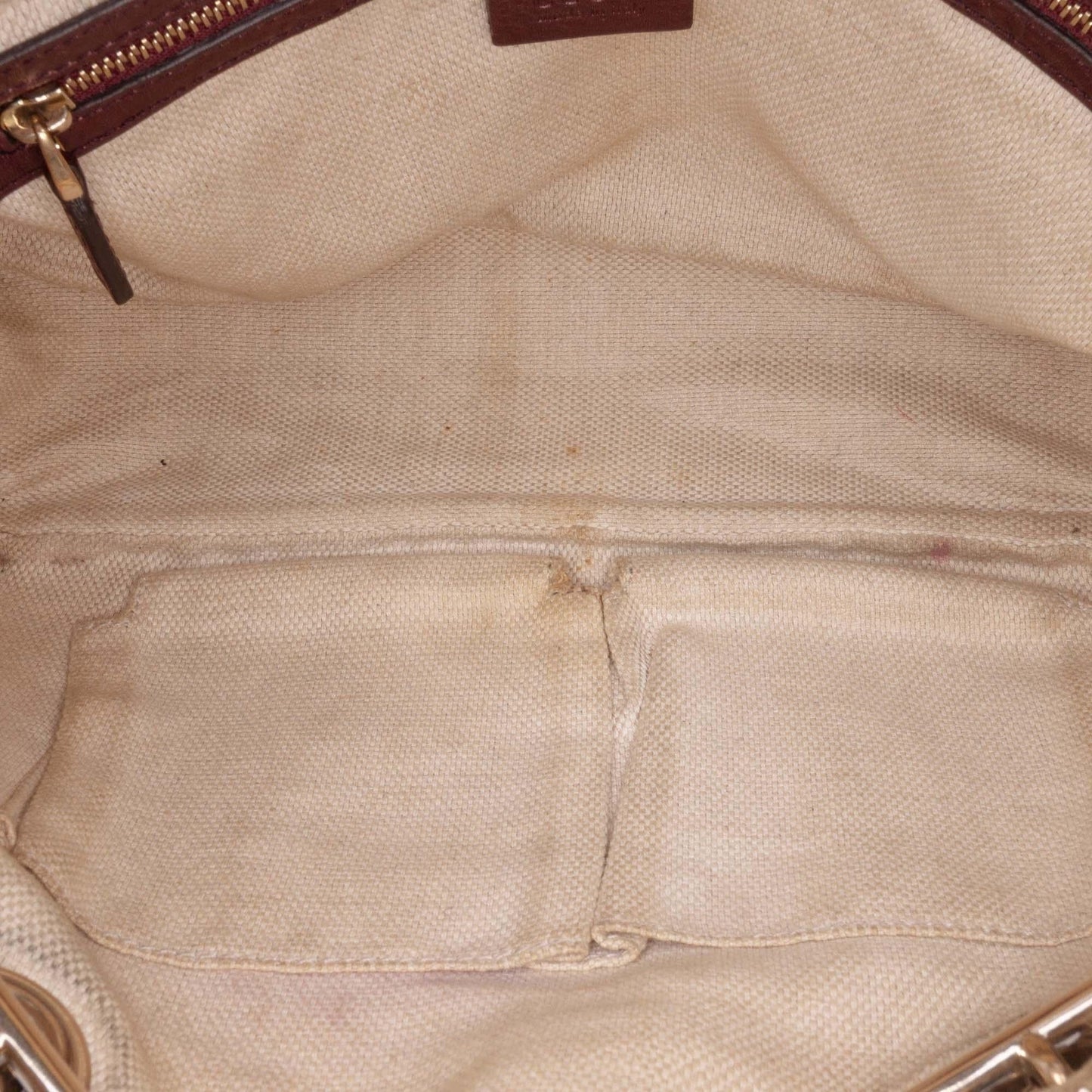 Gucci Metallic Leather Soho Chain Zip Shoulder Bag