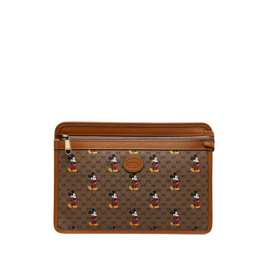 Gucci Micro GG Mickey Mouse Pouch (SHG-Ko1f35)