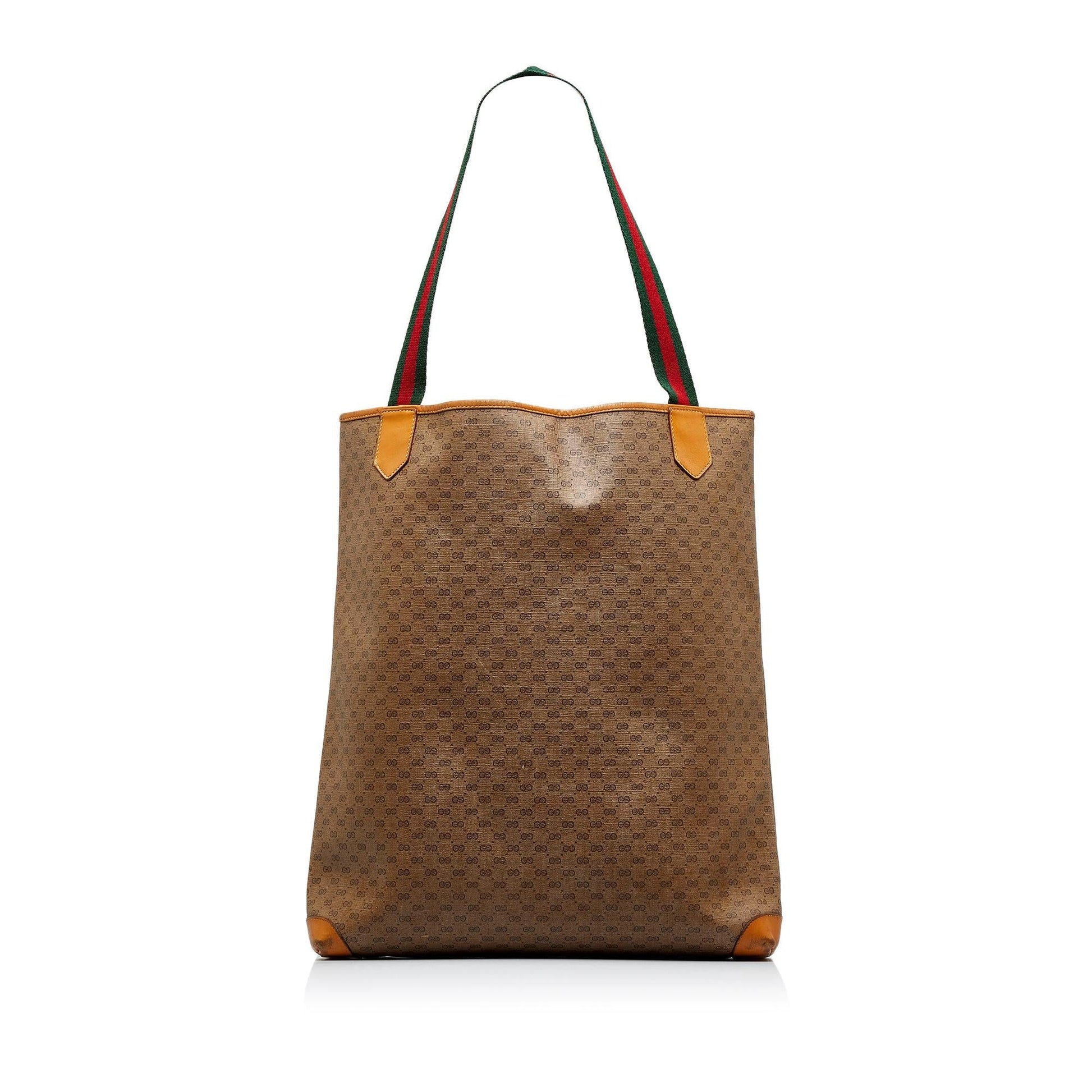 Gucci Micro GG Supreme Web Tote (SHG-wTF3Xd)