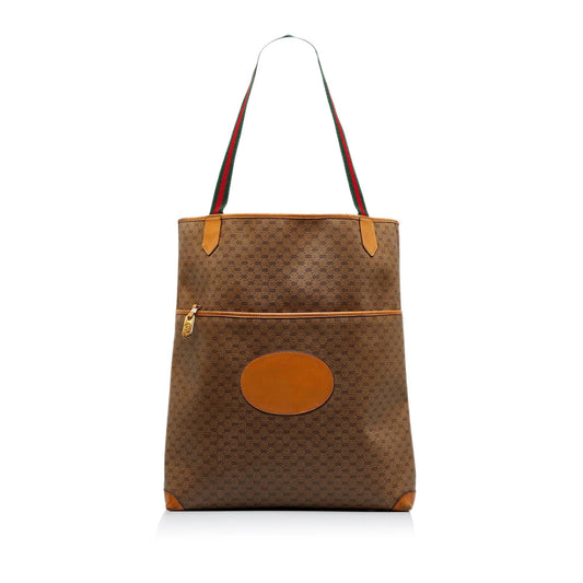 Gucci Micro GG Supreme Web Tote (SHG-wTF3Xd)