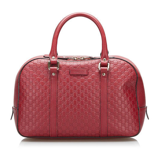 Gucci Microguccissima Bree Satchel (SHG-vBAMHW)
