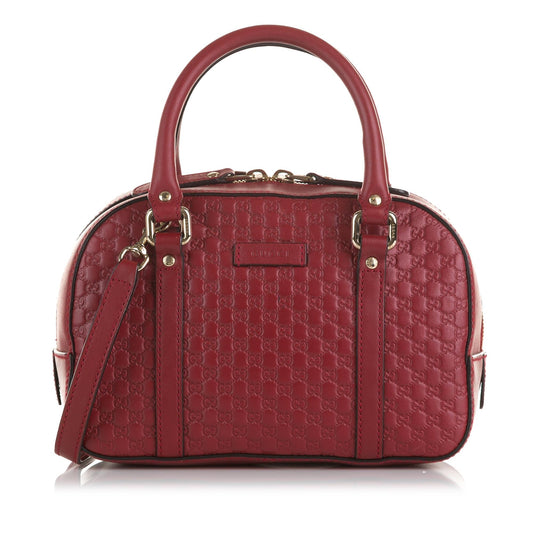 Gucci Microguccissima Bree Satchel (SHG-FffkBP)