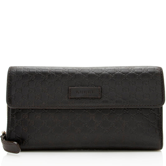 Gucci Microguccissima Continental Flap Wallet (SHF-18956)