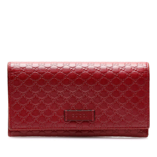 Gucci Microguccissima Continental Wallet (SHG-28959)