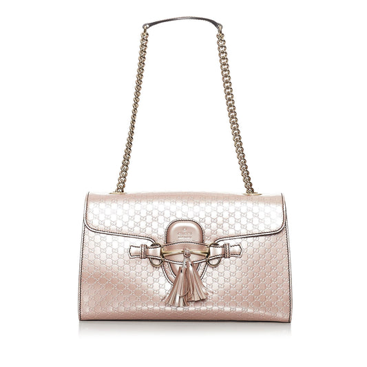 Gucci Microguccissima Emily Shoulder Bag (SHG-30805)