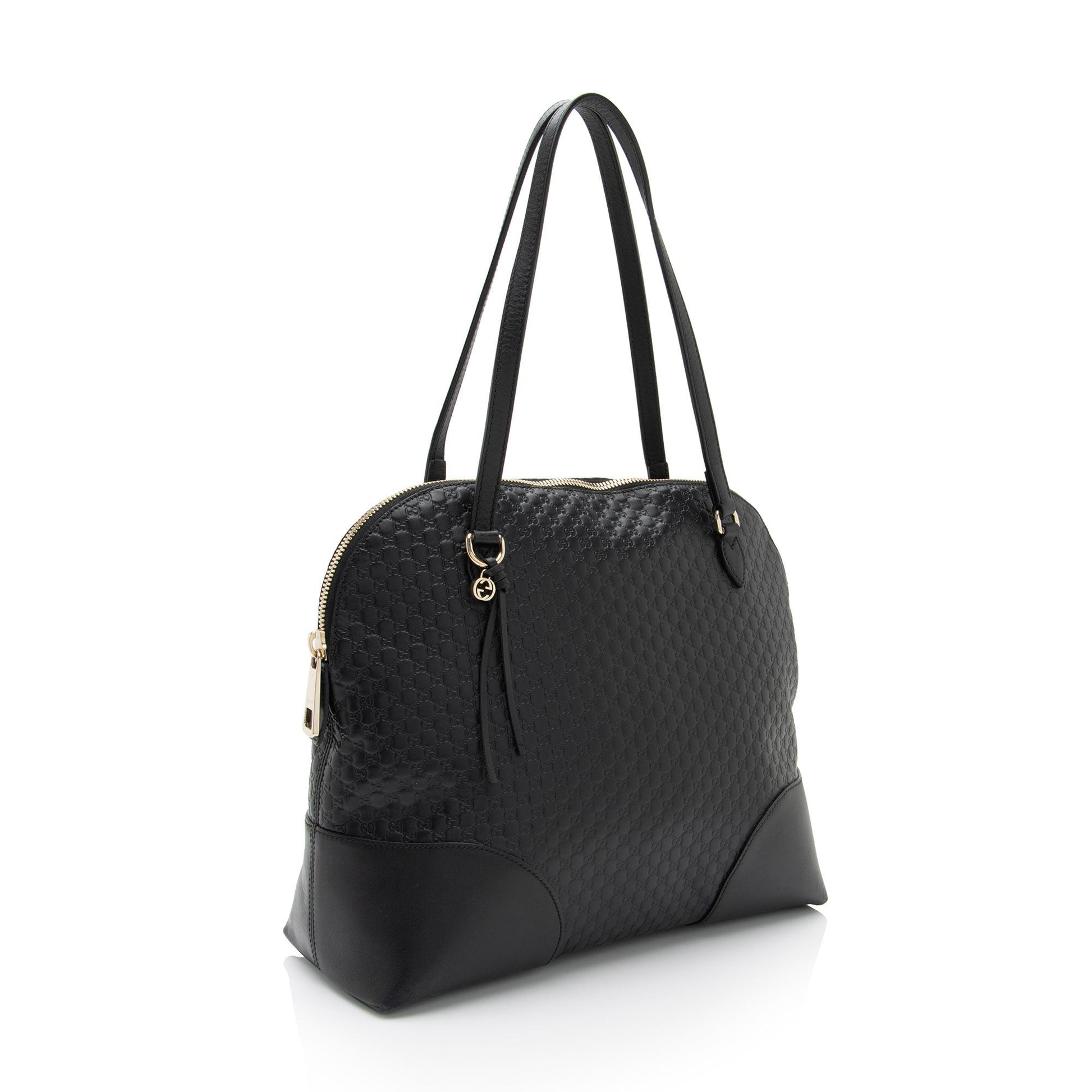 Gucci Microguccissima Leather Bree Small Shoulder Bag (SHF-a6qtmn)