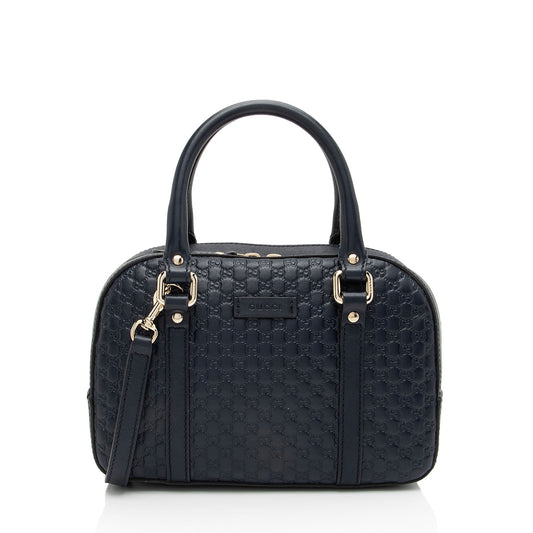 Gucci Microguccissima Leather Bree Mini Satchel (SHF-LpBUTe)