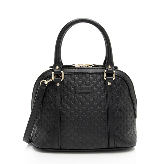 Gucci Microguccissima Leather Dome Small Satchel (SHF-wphdwX)