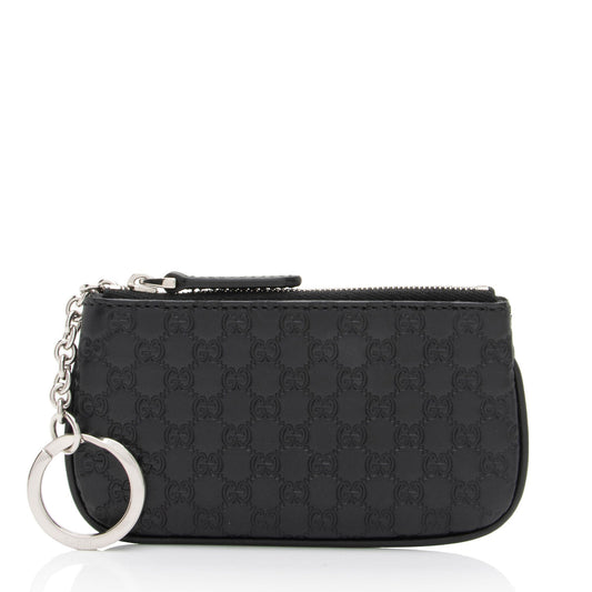 Gucci Microguccissima Leather Key Pouch (SHF-Mp39wT)