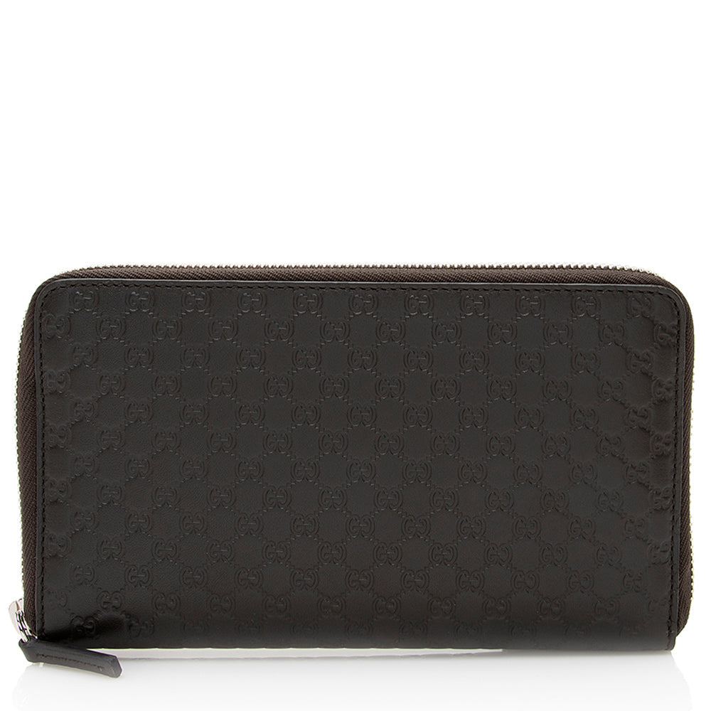 Gucci Microguccissima Leather Zip Around Large Organizer Wallet (SHF-20276)