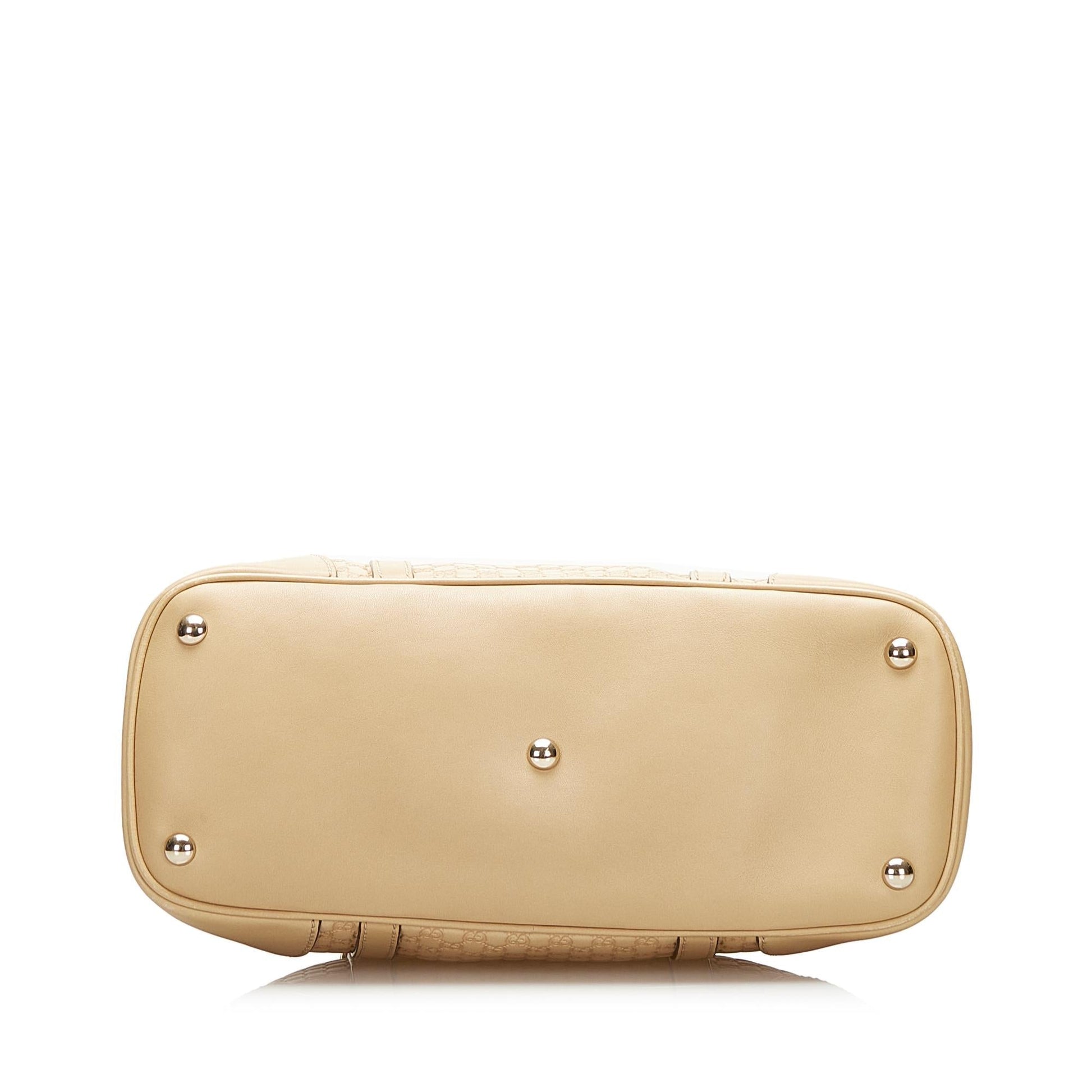 Gucci Microguccissima Nice Leather Satchel (SHG-35945)