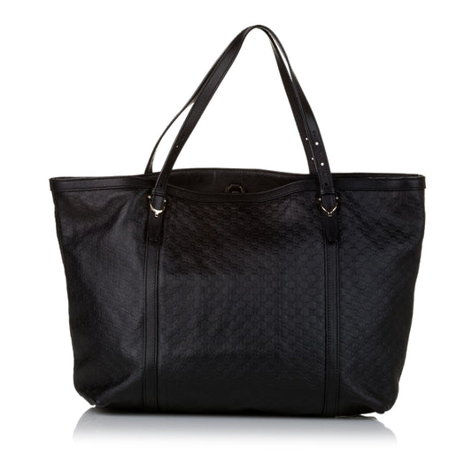 Gucci Microguccissima Nice Leather Tote Bag (SHG-31885)