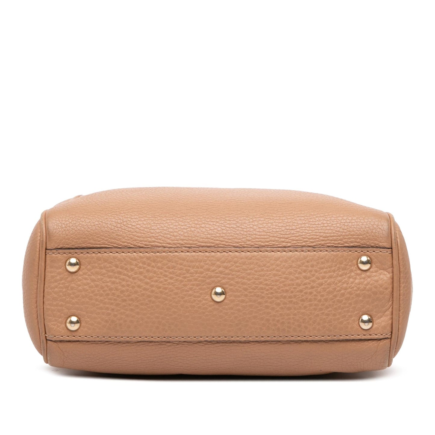 Gucci Mini Calfskin Bamboo Shopper Satchel