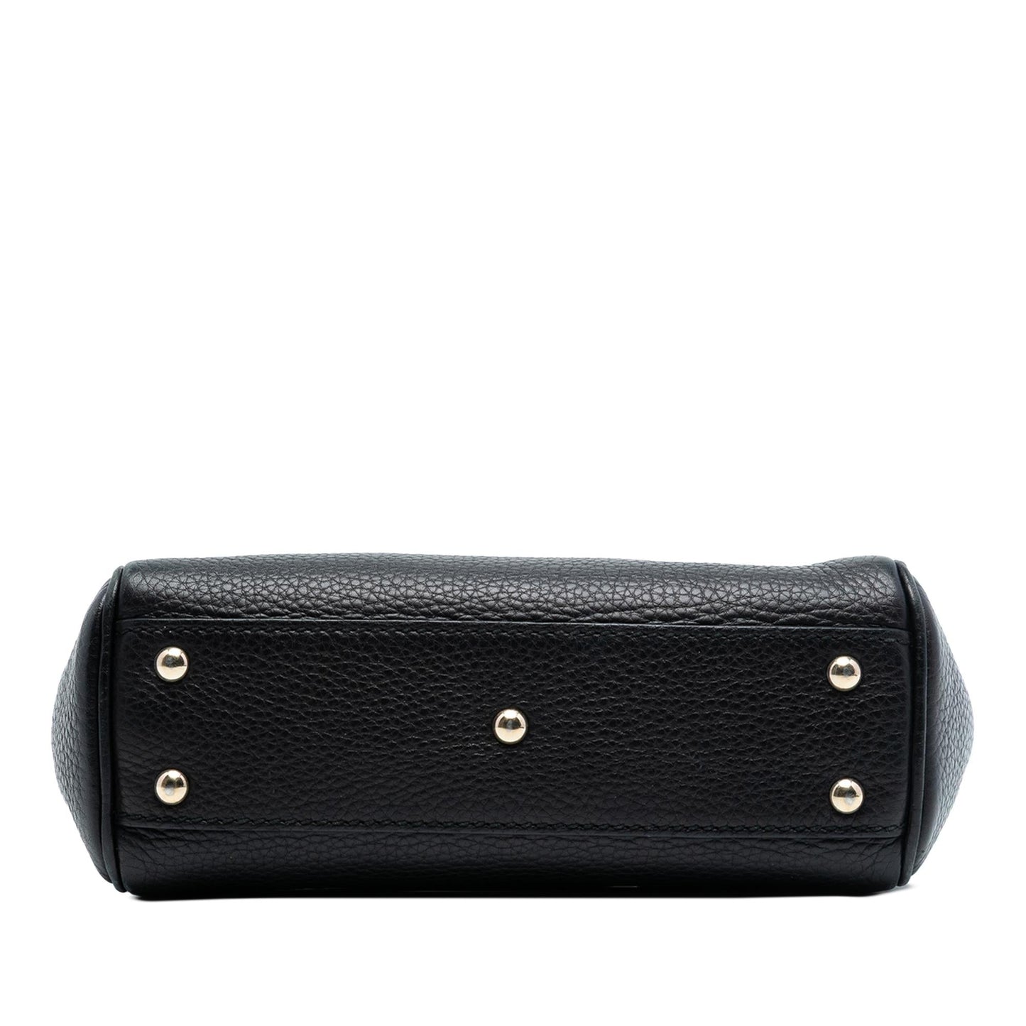 Gucci Mini Calfskin Bamboo Shopper Satchel