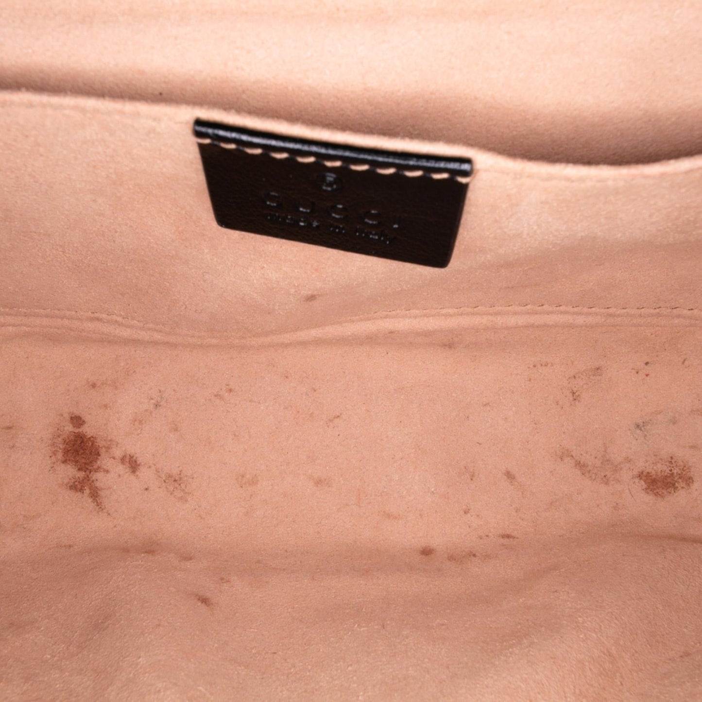 Gucci Mini GG Marmont Matelasse Canvas Flap Crossbody