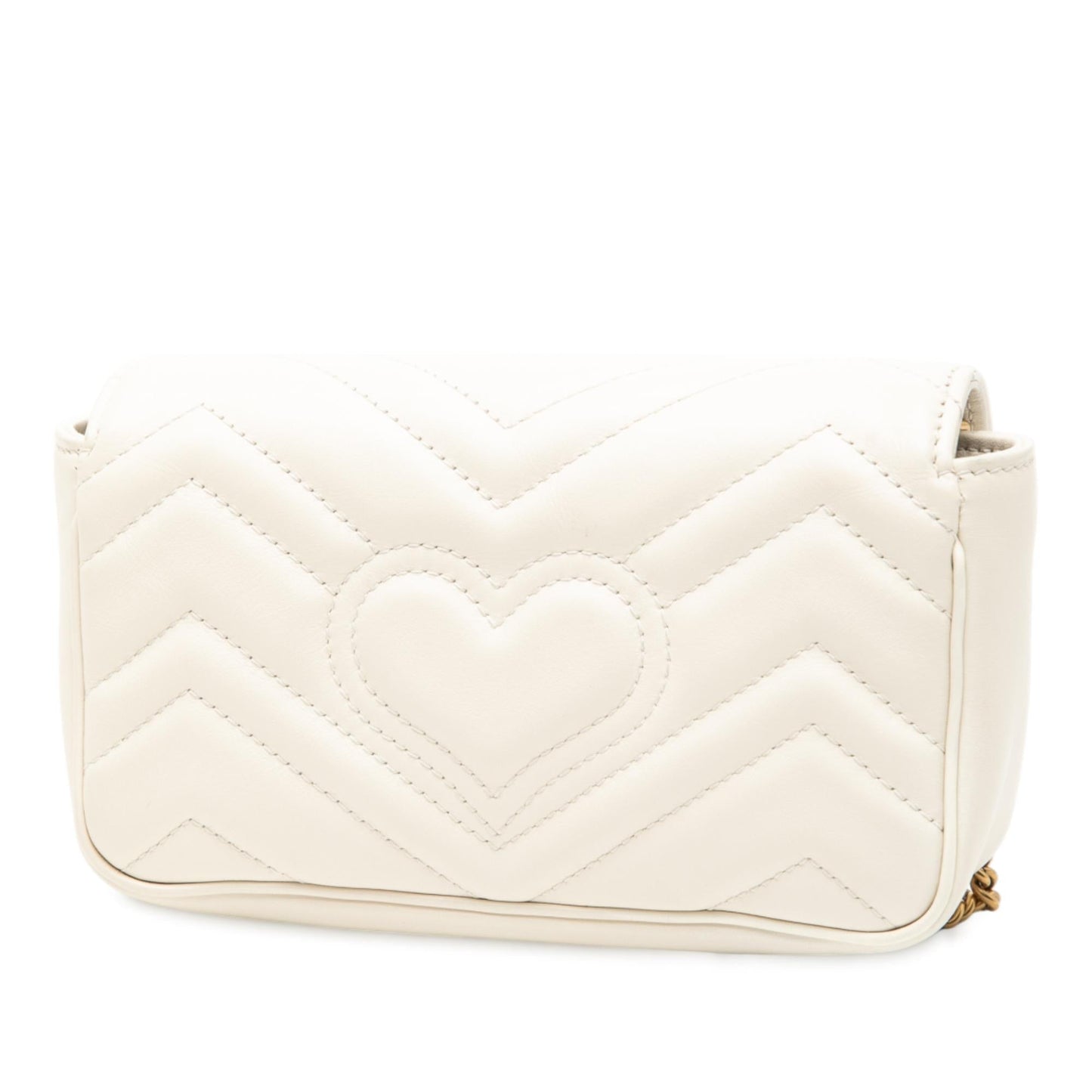 Gucci Mini GG Marmont Matelasse Leather Flap Crossbody