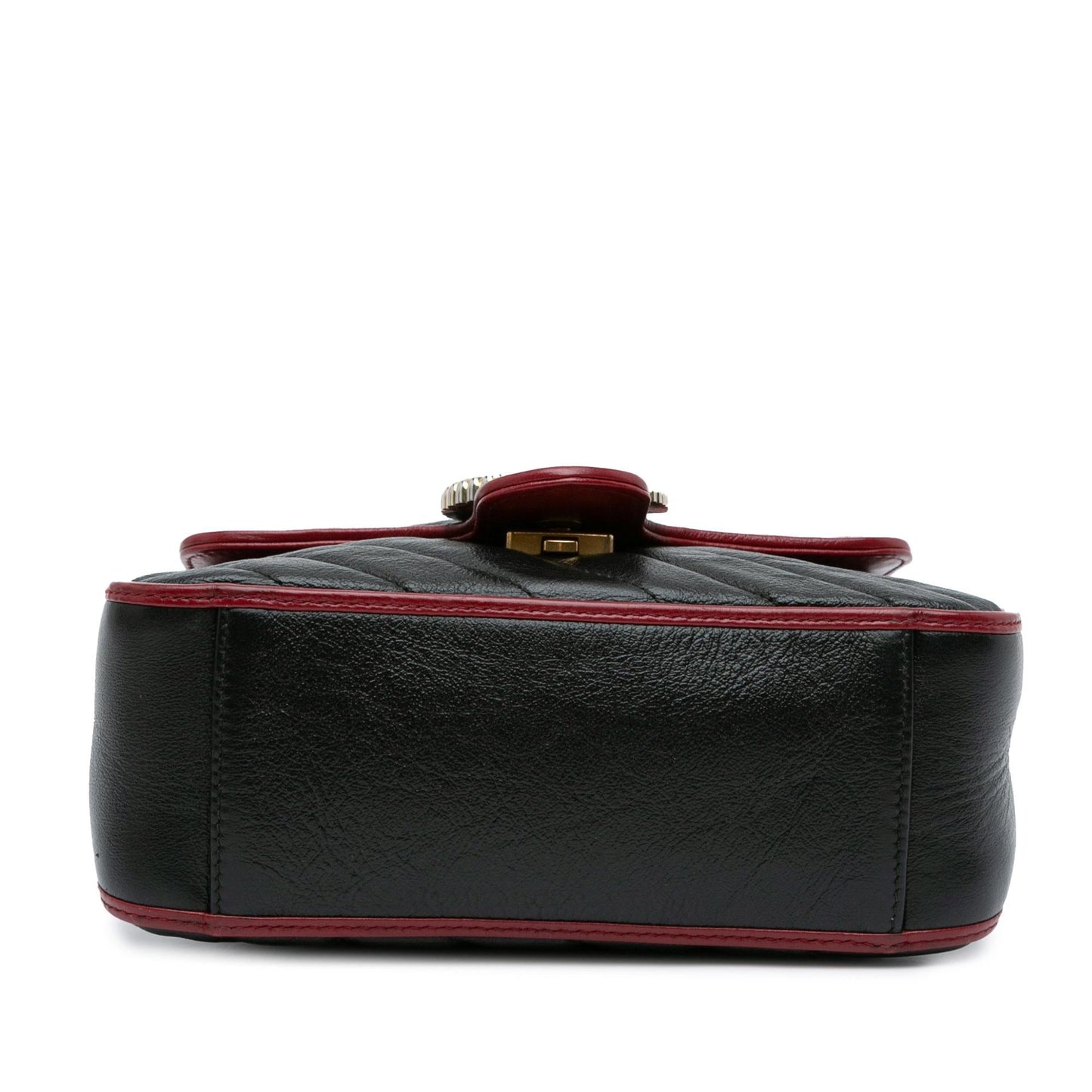 Gucci Mini GG Marmont Torchon Top Handle Bag (SHG-IPOg22)
