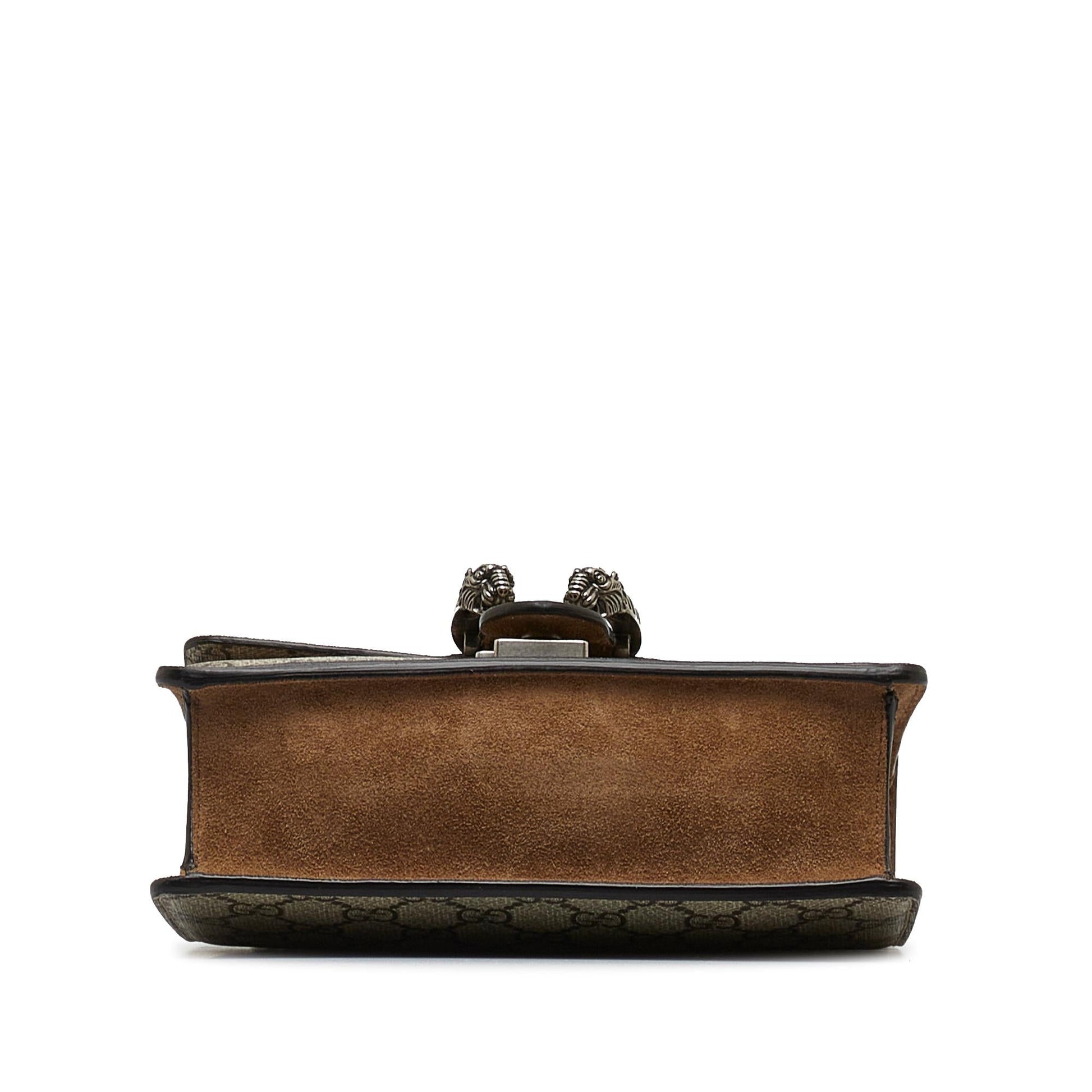 Gucci Mini GG Supreme Dionysus Crossbody Bag (SHG-sVbJNz)