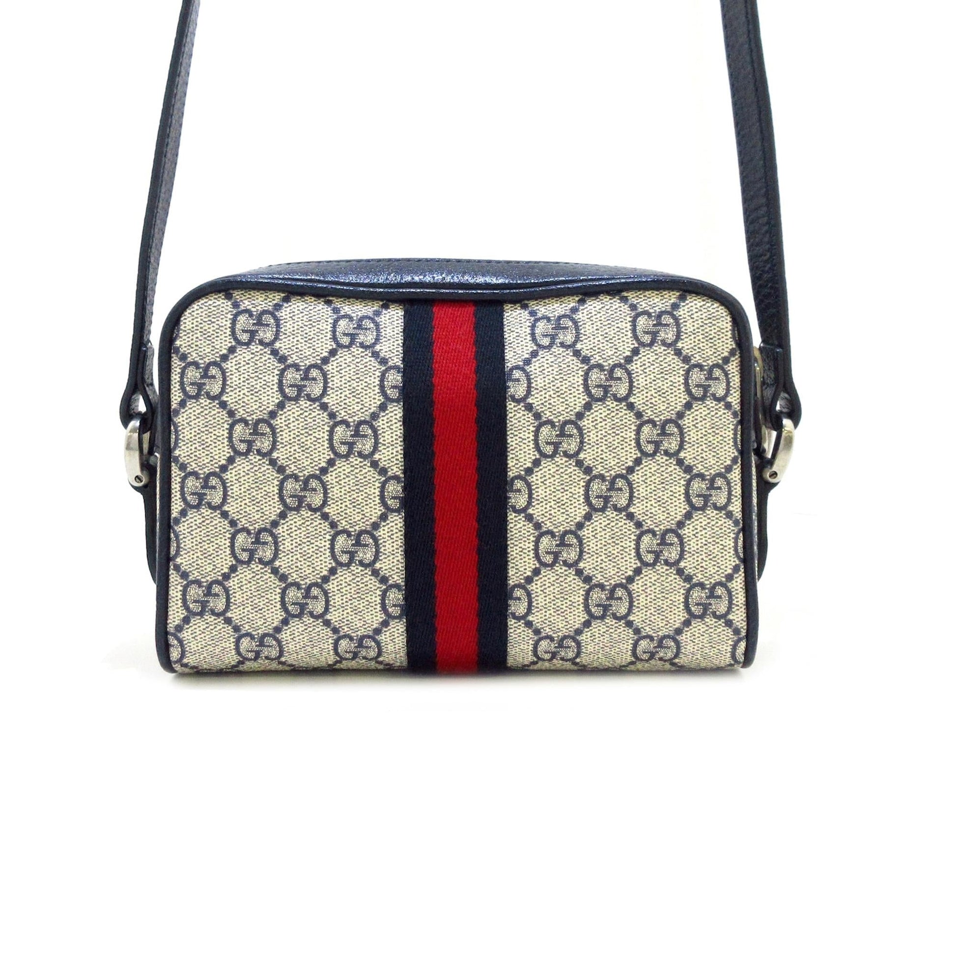 Gucci Mini GG Supreme Ophidia Crossbody Bag (SHG-YvnAqG)