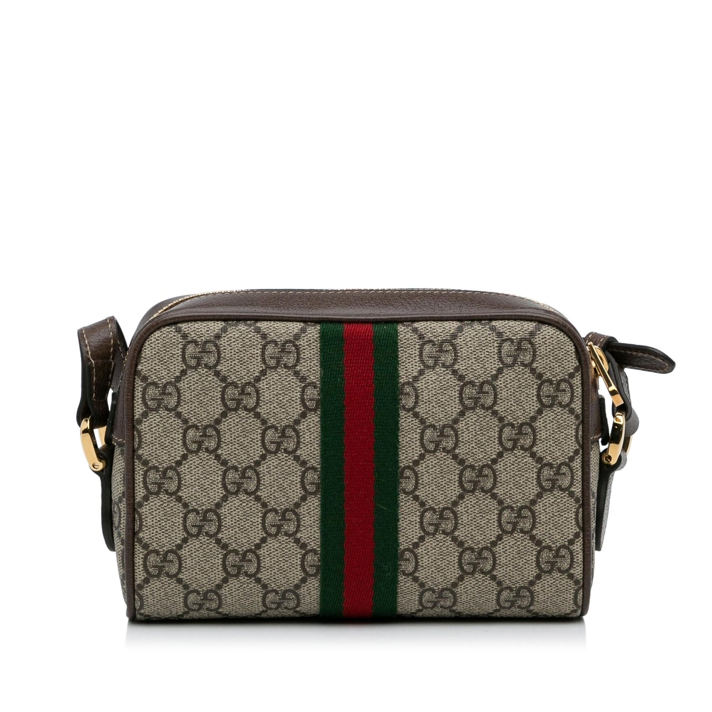Gucci Mini GG Supreme Ophidia Crossbody Bag (SHG-PbO4IG)