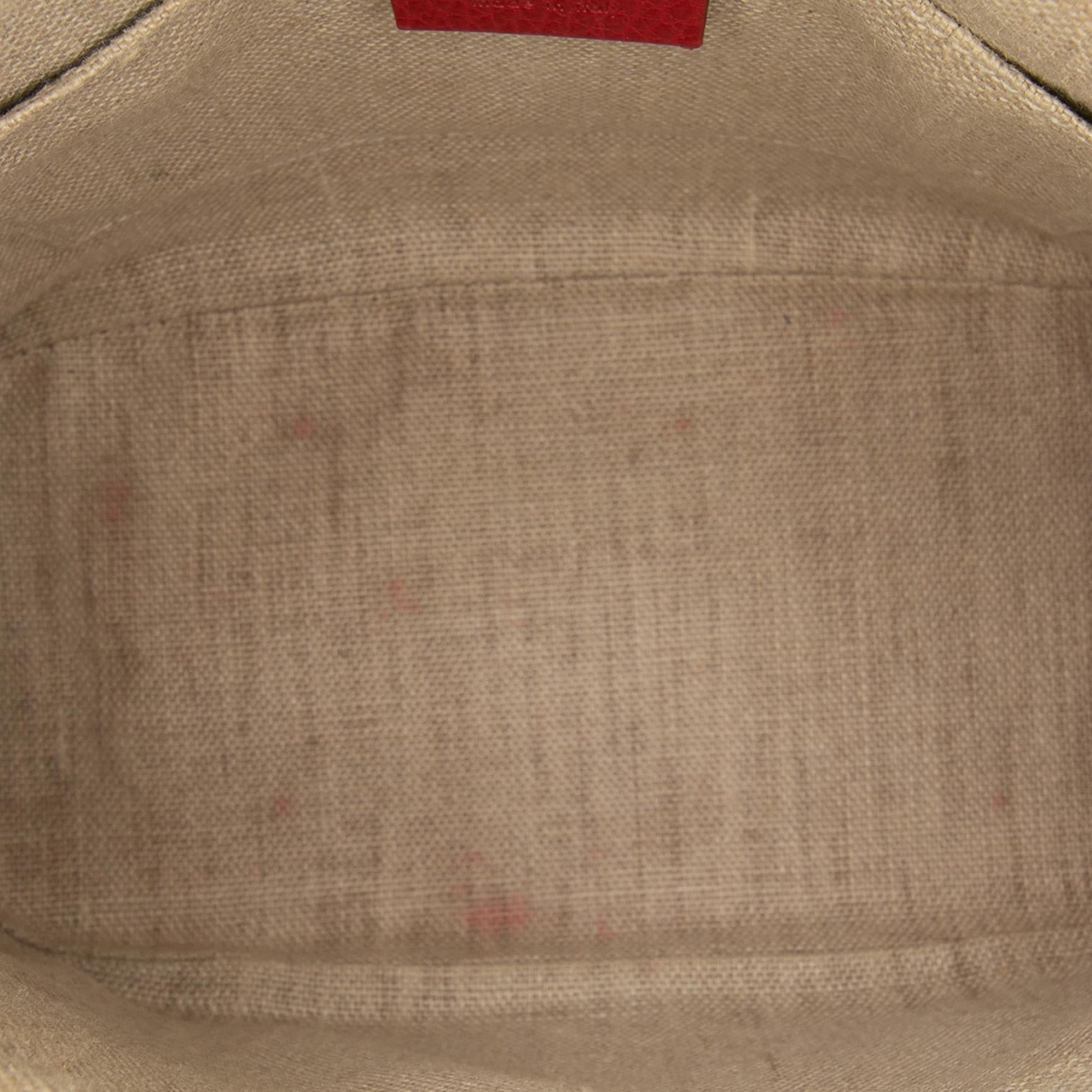 Gucci Mini Leather GG Charm Dome Satchel