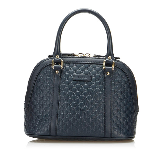 Gucci Mini Microguccissima Dome Handbag (SHG-YHaJus)