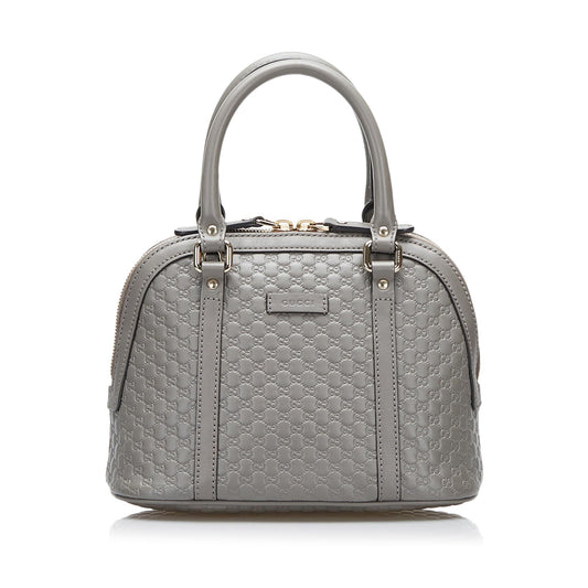 Gucci Mini Microguccissima Dome Satchel (SHG-Iq6jBw)